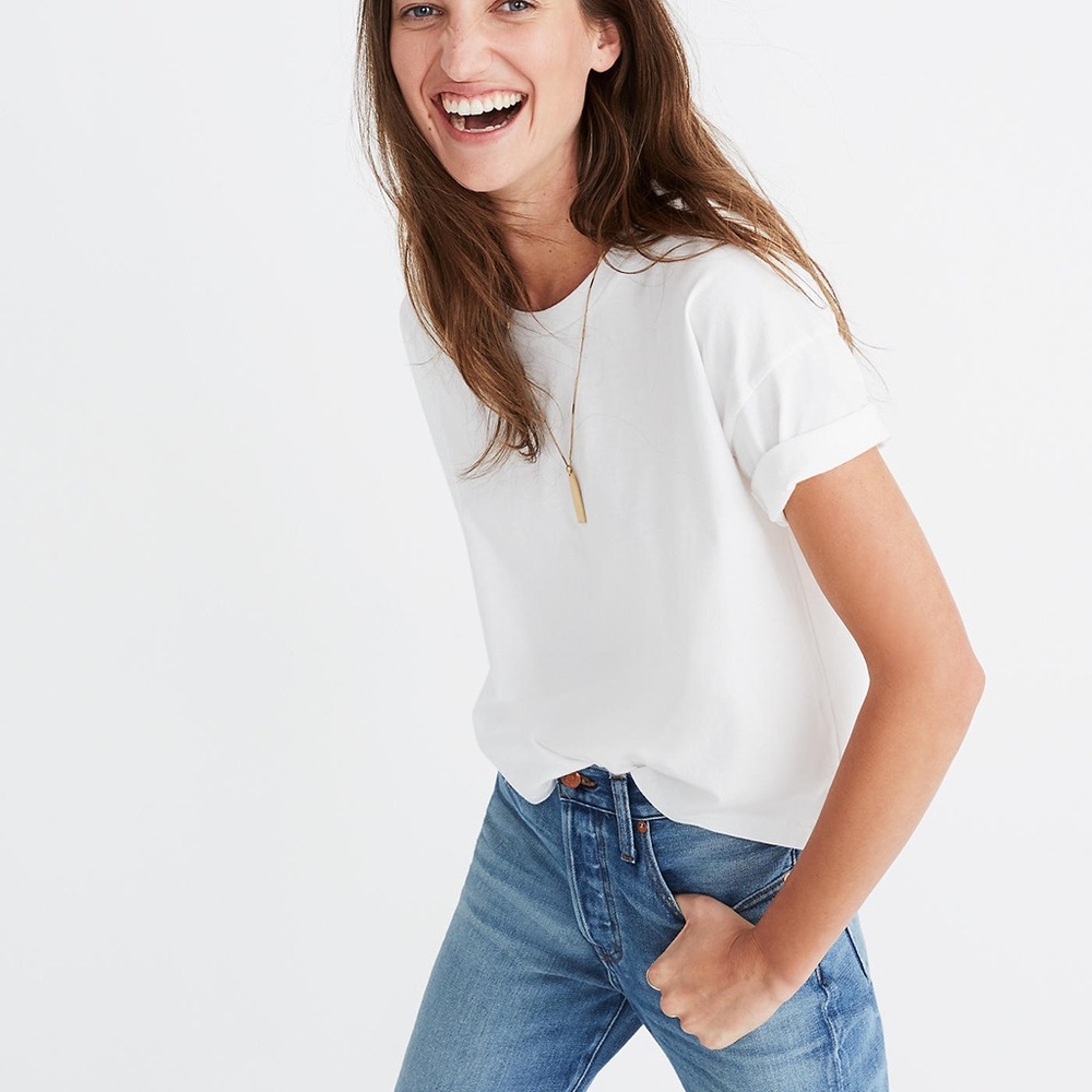 Madewell Crop Tee
